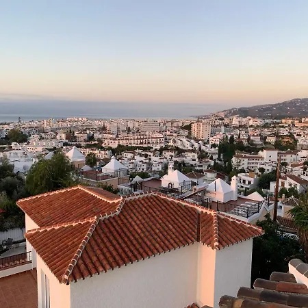 Playa Burriana, Stor Terass, Havsutsikt, Pool Nerja