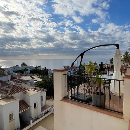 Playa Burriana, Stor Terass, Havsutsikt, Pool Апартаменти *