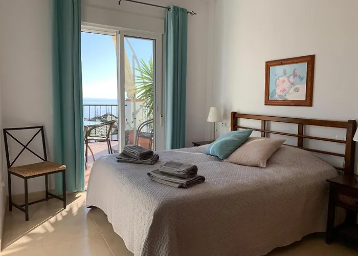 Playa Burriana, Stor Terass, Havsutsikt, Pool * Nerja