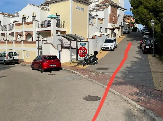 Playa Burriana, Stor Terass, Havsutsikt, Pool Apartment *