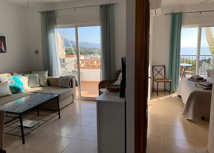 Apartment Playa Burriana, Stor Terass, Havsutsikt, Pool *