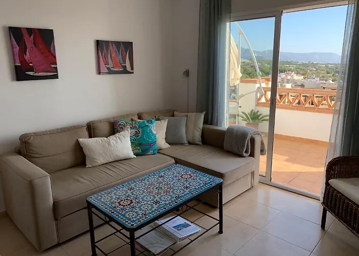 דירה Playa Burriana, Stor Terass, Havsutsikt, Pool נרחה